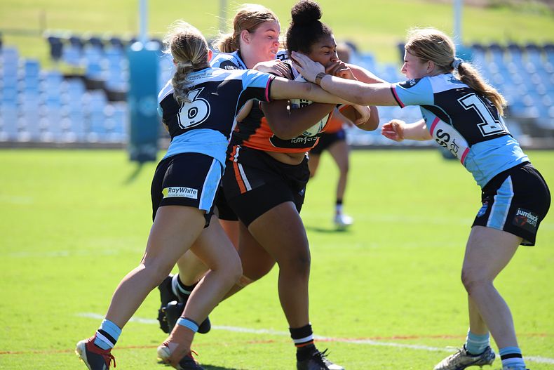 2021 Tarsha Gale Cup Rnd 8 Sharks v WestsTigers