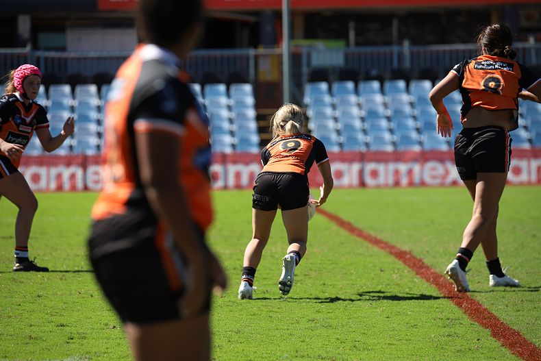 2021 Tarsha Gale Cup Rnd 8 Sharks v WestsTigers