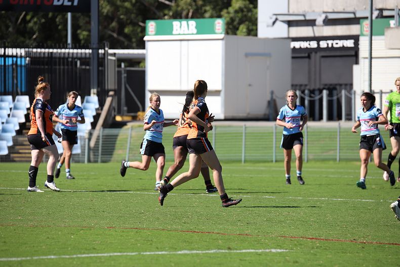 2021 Tarsha Gale Cup Rnd 8 Sharks v WestsTigers