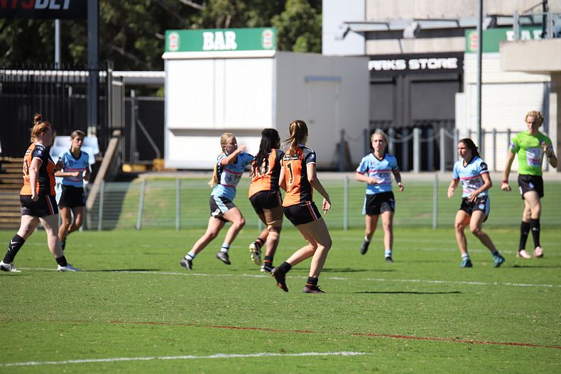 2021 Tarsha Gale Cup Rnd 8 Sharks v WestsTigers