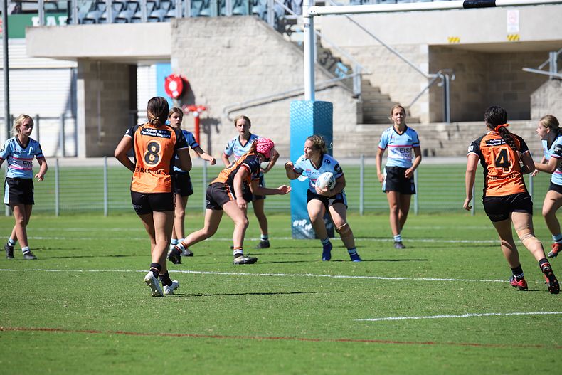 2021 Tarsha Gale Cup Rnd 8 Sharks v WestsTigers