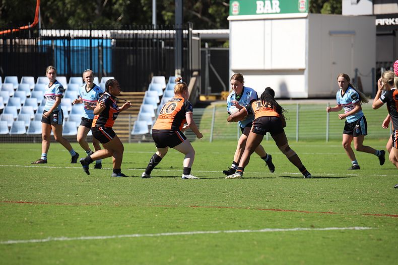 2021 Tarsha Gale Cup Rnd 8 Sharks v WestsTigers