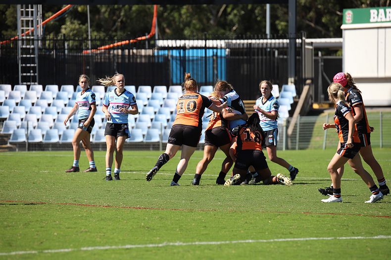 2021 Tarsha Gale Cup Rnd 8 Sharks v WestsTigers