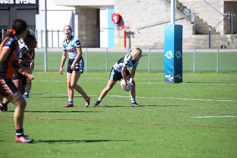 2021 Tarsha Gale Cup Rnd 8 Sharks v WestsTigers