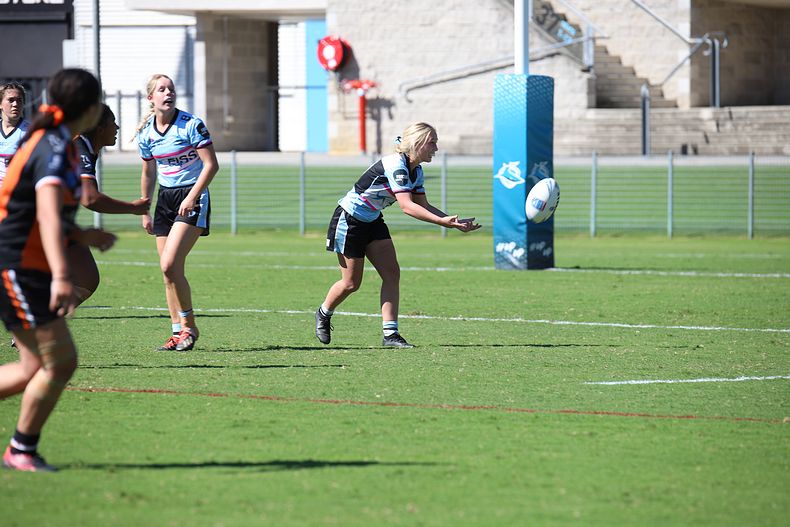 2021 Tarsha Gale Cup Rnd 8 Sharks v WestsTigers
