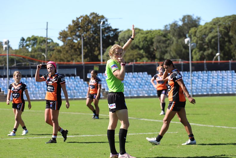 2021 Tarsha Gale Cup Rnd 8 Sharks v WestsTigers