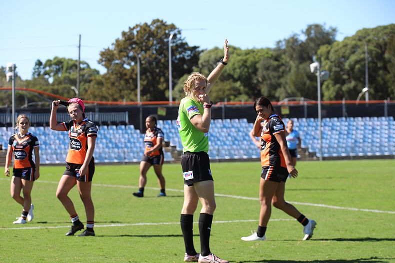 2021 Tarsha Gale Cup Rnd 8 Sharks v WestsTigers