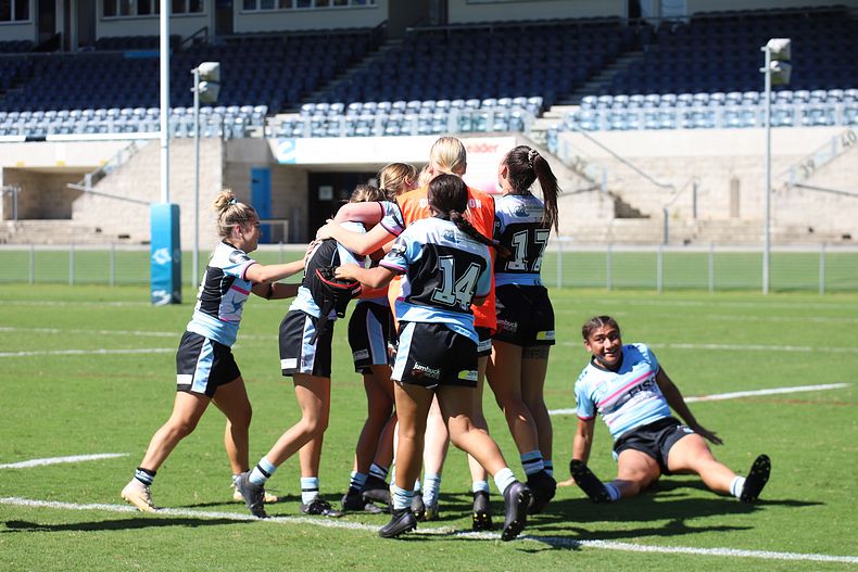 2021 Tarsha Gale Cup Rnd 8 Sharks v WestsTigers