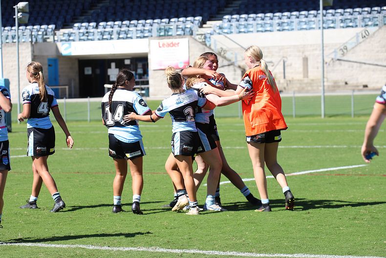 2021 Tarsha Gale Cup Rnd 8 Sharks v WestsTigers