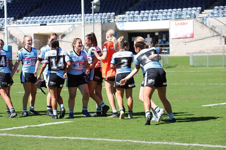 2021 Tarsha Gale Cup Rnd 8 Sharks v WestsTigers