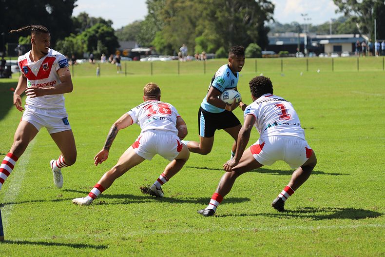 2021 Jersey Flegg Cup Rnd 1 DRAGONS v SHARKS