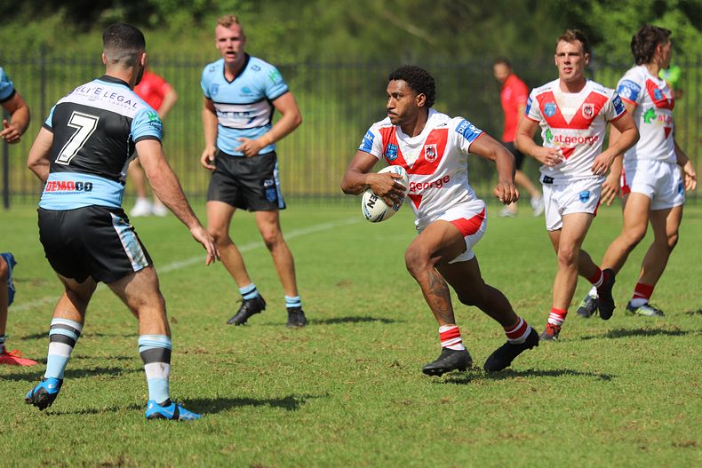 2021 Jersey Flegg Cup Rnd 1 DRAGONS v SHARKS