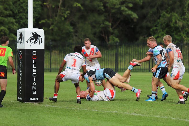 2021 Jersey Flegg Cup Rnd 1 DRAGONS v SHARKS