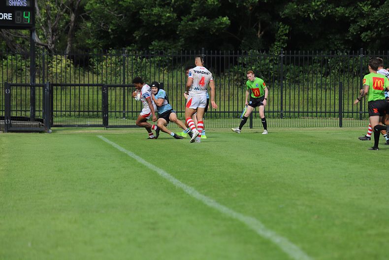 2021 Jersey Flegg Cup Rnd 1 DRAGONS v SHARKS