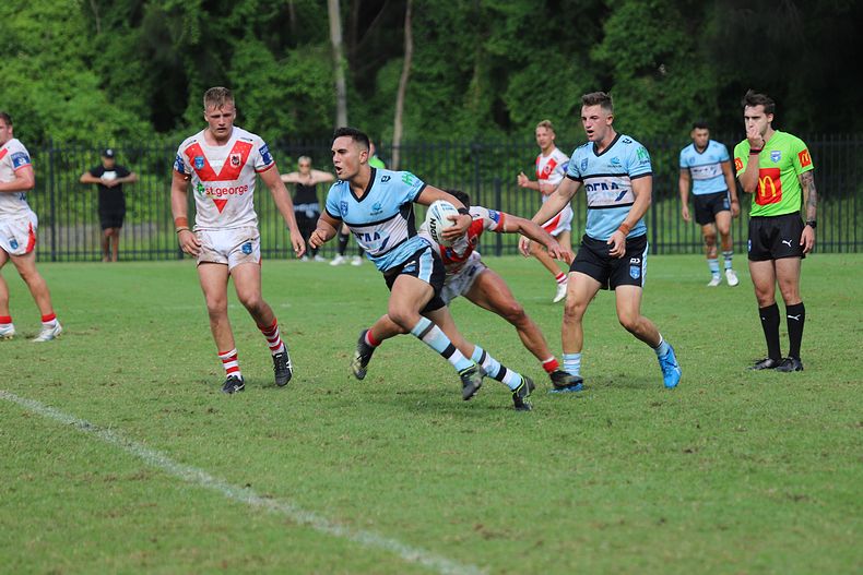 2021 Jersey Flegg Cup Rnd 1 DRAGONS v SHARKS