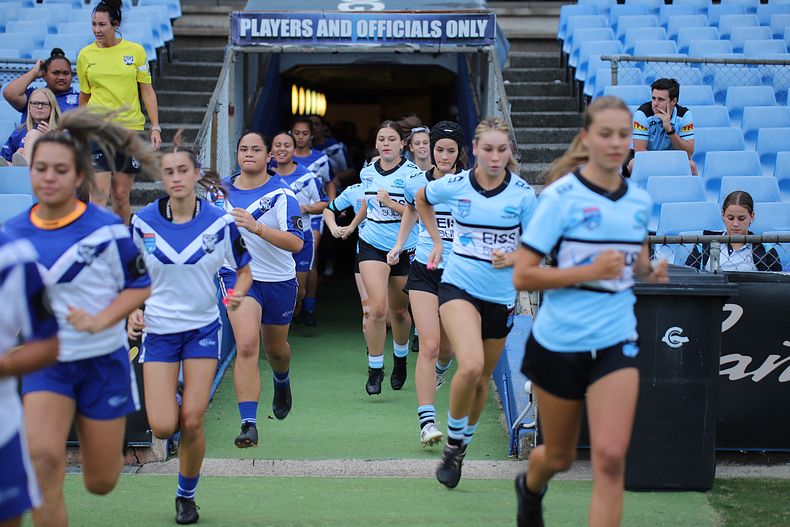 2020 Tarsha Gale Cup – Rnd 3 – Bulldogs v Sharks