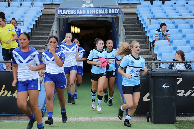 2020 Tarsha Gale Cup – Rnd 3 – Bulldogs v Sharks