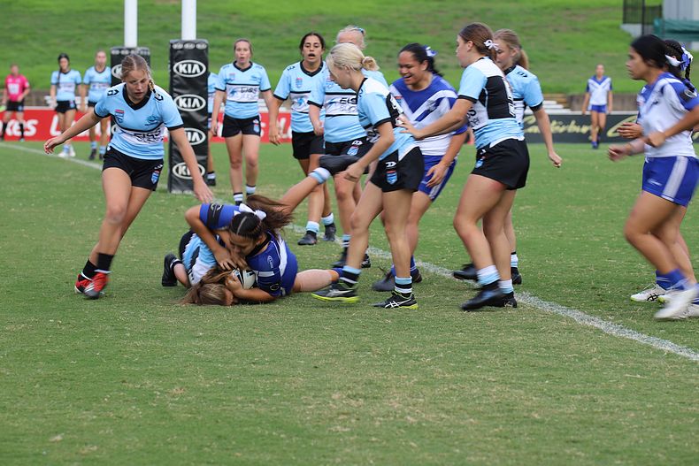 2020 Tarsha Gale Cup – Rnd 3 – Bulldogs v Sharks
