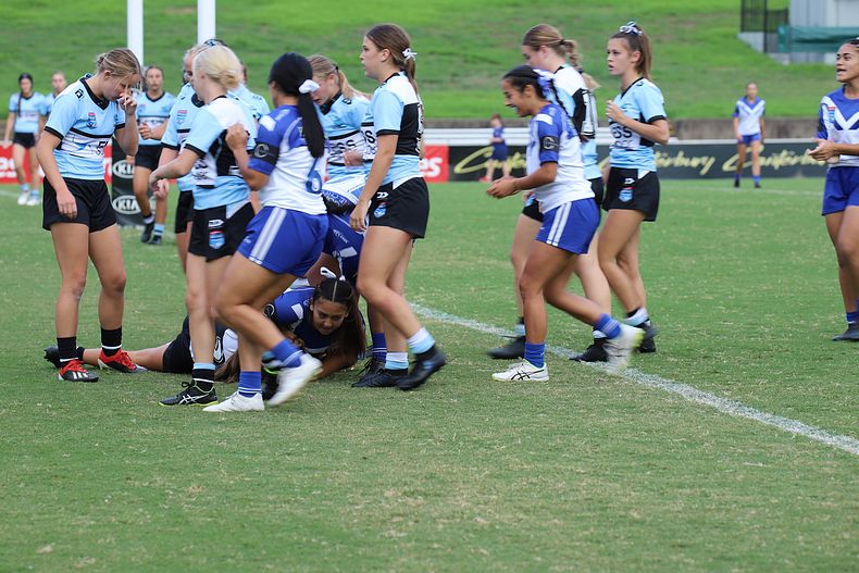 2020 Tarsha Gale Cup – Rnd 3 – Bulldogs v Sharks