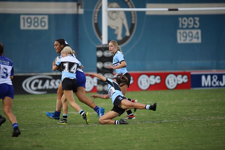 2020 Tarsha Gale Cup – Rnd 3 – Bulldogs v Sharks