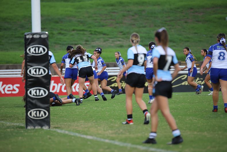 2020 Tarsha Gale Cup – Rnd 3 – Bulldogs v Sharks