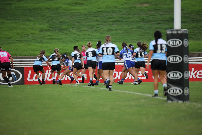 2020 Tarsha Gale Cup – Rnd 3 – Bulldogs v Sharks