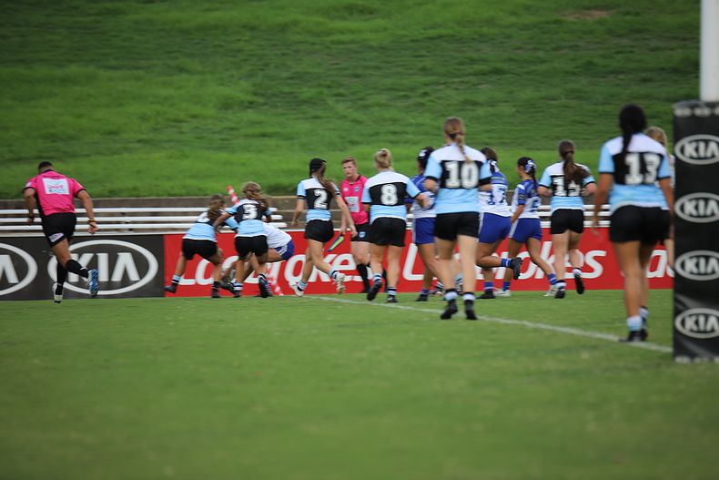 2020 Tarsha Gale Cup – Rnd 3 – Bulldogs v Sharks