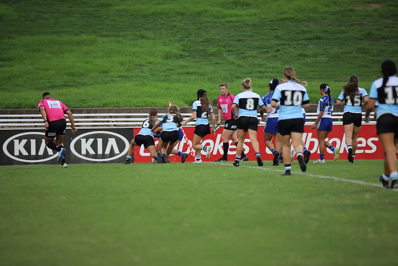 2020 Tarsha Gale Cup – Rnd 3 – Bulldogs v Sharks