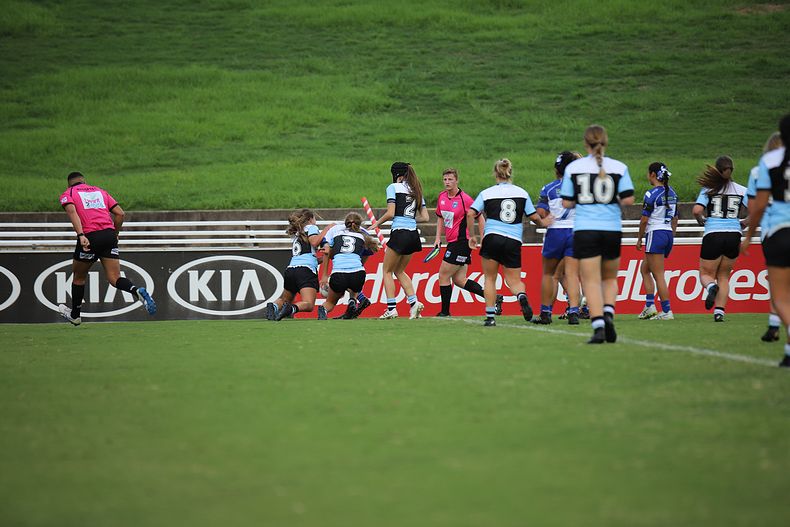 2020 Tarsha Gale Cup – Rnd 3 – Bulldogs v Sharks