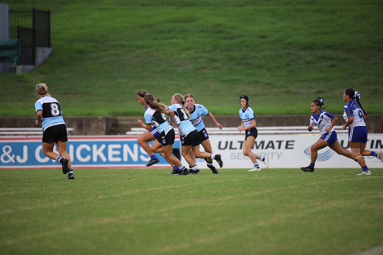 2020 Tarsha Gale Cup – Rnd 3 – Bulldogs v Sharks