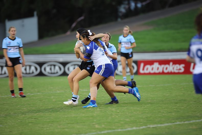 2020 Tarsha Gale Cup – Rnd 3 – Bulldogs v Sharks