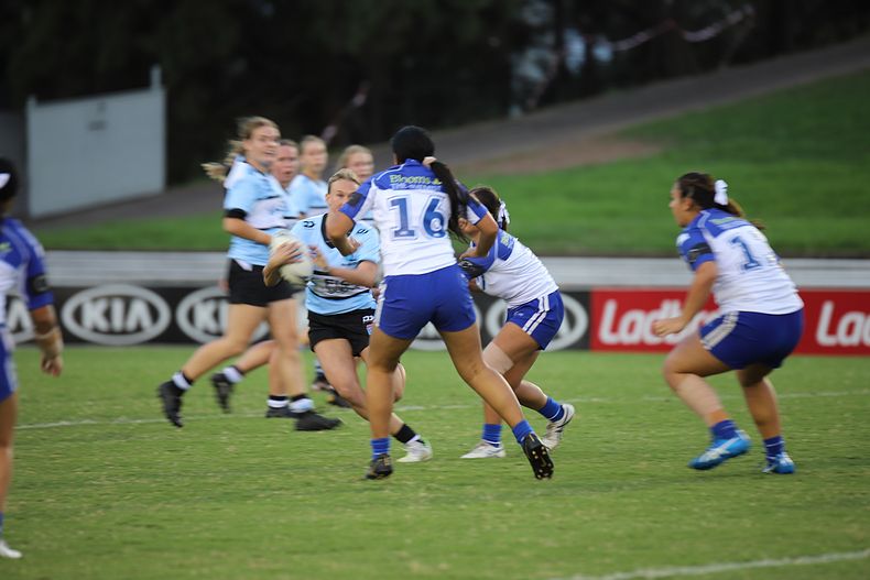 2020 Tarsha Gale Cup – Rnd 3 – Bulldogs v Sharks