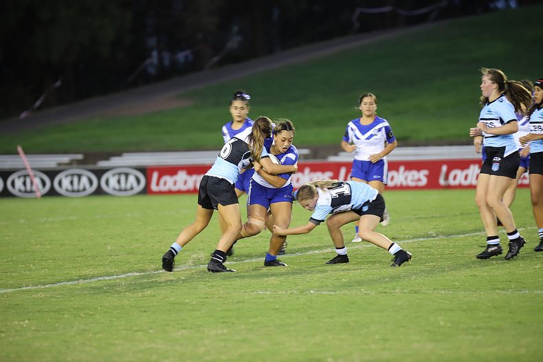 2020 Tarsha Gale Cup – Rnd 3 – Bulldogs v Sharks