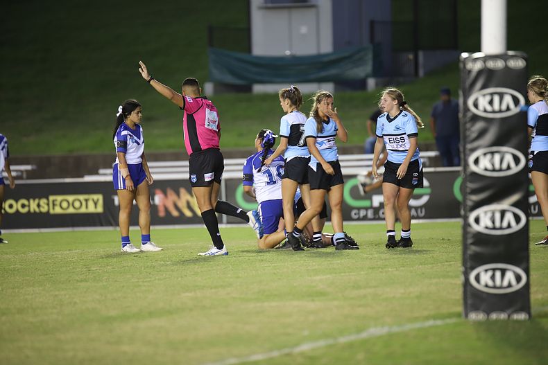 2020 Tarsha Gale Cup – Rnd 3 – Bulldogs v Sharks