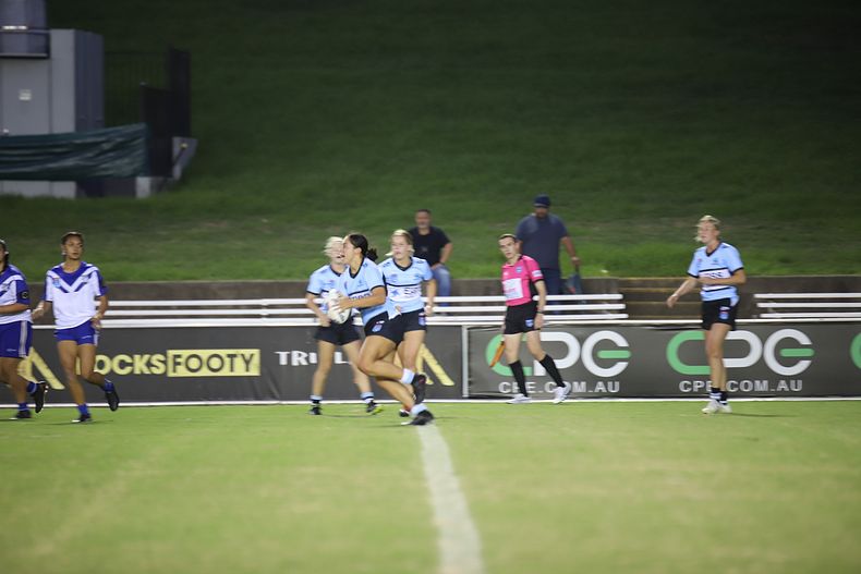 2020 Tarsha Gale Cup – Rnd 3 – Bulldogs v Sharks