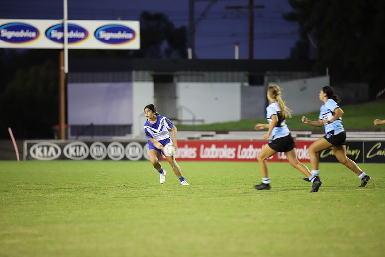 2020 Tarsha Gale Cup – Rnd 3 – Bulldogs v Sharks