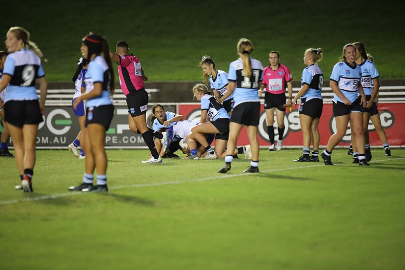 2020 Tarsha Gale Cup – Rnd 3 – Bulldogs v Sharks