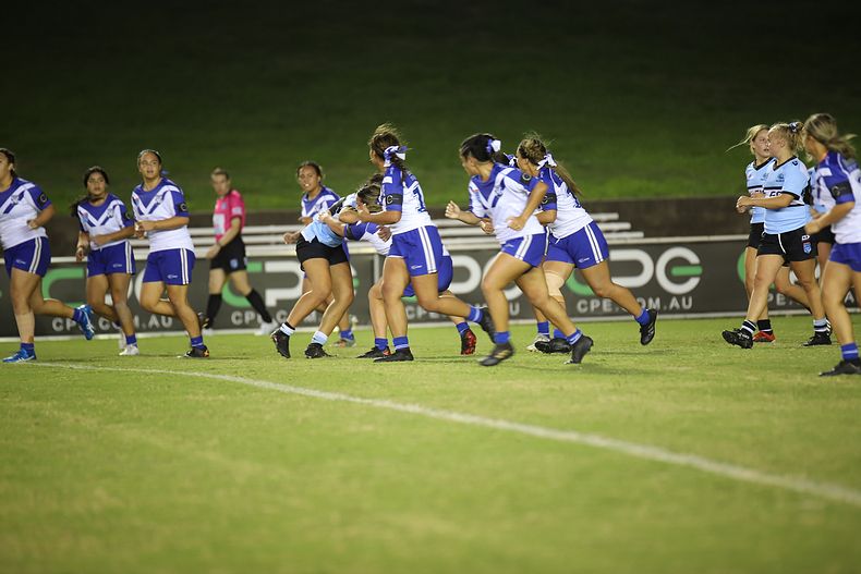 2020 Tarsha Gale Cup – Rnd 3 – Bulldogs v Sharks