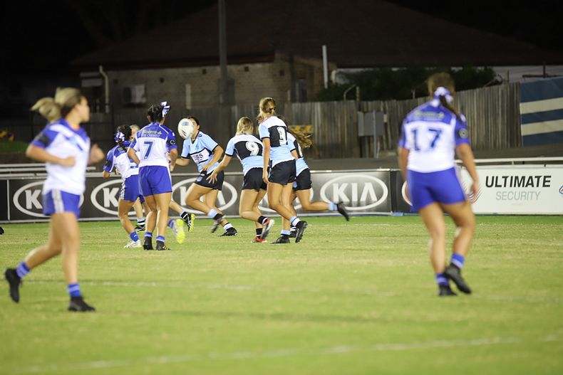 2020 Tarsha Gale Cup – Rnd 3 – Bulldogs v Sharks