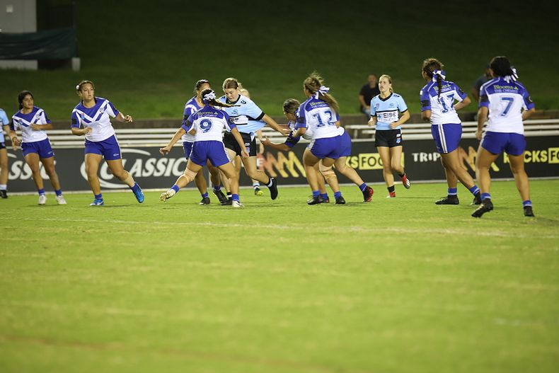 2020 Tarsha Gale Cup – Rnd 3 – Bulldogs v Sharks
