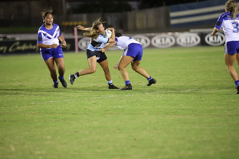 2020 Tarsha Gale Cup – Rnd 3 – Bulldogs v Sharks