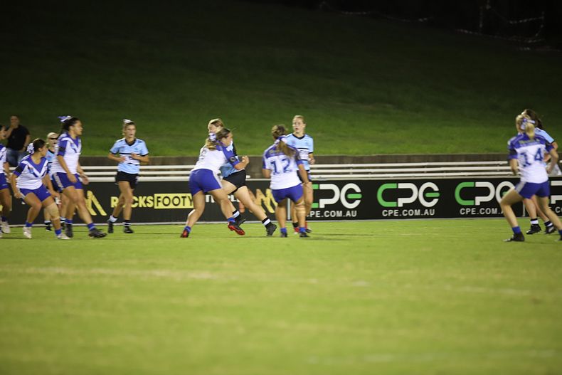 2020 Tarsha Gale Cup – Rnd 3 – Bulldogs v Sharks