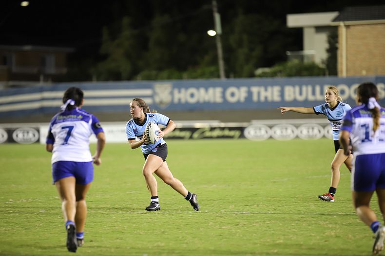 2020 Tarsha Gale Cup – Rnd 3 – Bulldogs v Sharks
