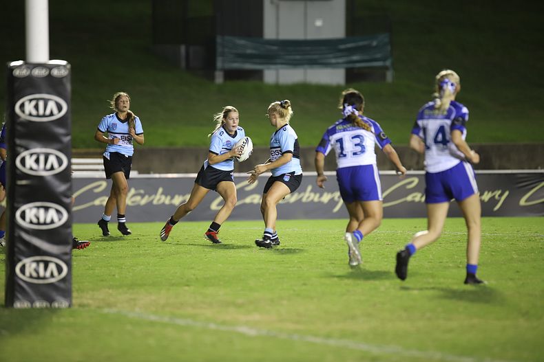 2020 Tarsha Gale Cup – Rnd 3 – Bulldogs v Sharks