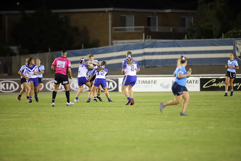 2020 Tarsha Gale Cup – Rnd 3 – Bulldogs v Sharks