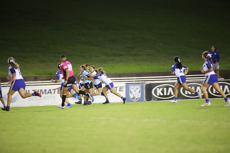 2020 Tarsha Gale Cup – Rnd 3 – Bulldogs v Sharks