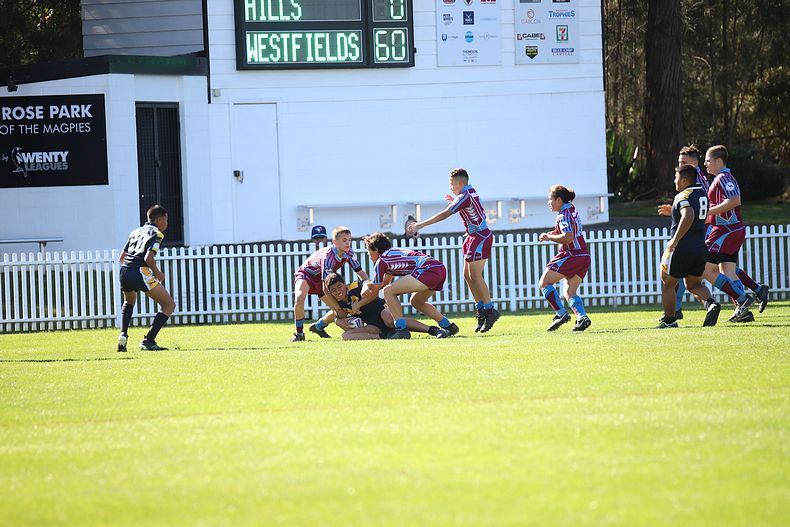 2021 Schoolboys Cup U13s Westfields SHS v The Hills SHS