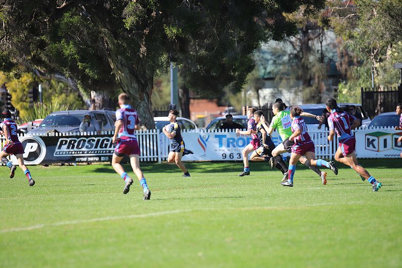 2021 Schoolboys Cup U13s Westfields SHS v The Hills SHS