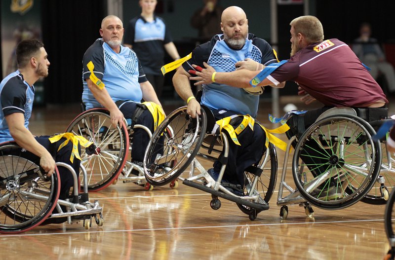 Wheelchair Rugby League State of Origin OurFootyTeam