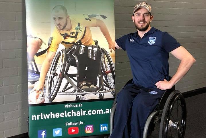 Brad, a representative player for WRL, says, “I developed the ‘Push Your Limits’ project to raise money for our junior wheelchair rugby league players